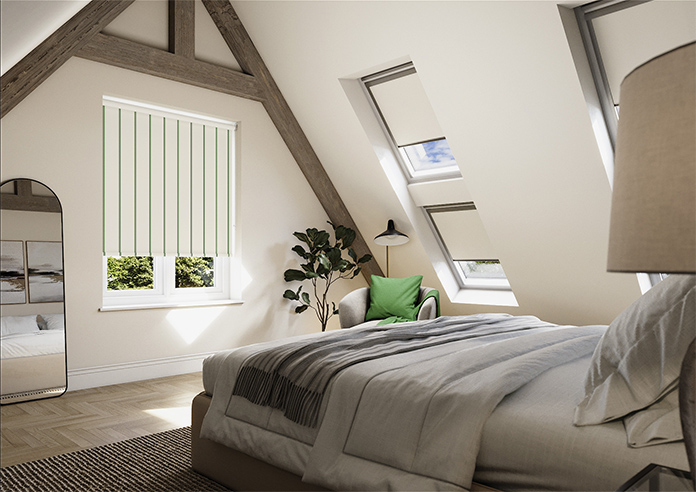The British Stripe Co. Victoria, Notting Hill No.3 - Roller Blind - Image 7